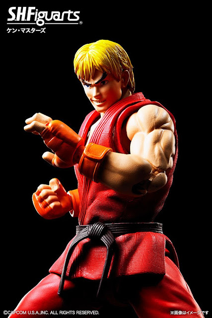 S.H.Figuarts Ken Masters de "Street Fighter" - Tamashii Nations