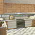Kitchen from Perfect Patio Stuff - No backsplash!