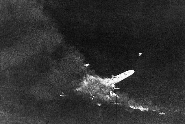 Cant Z506 flying boat shot down, 18 August 1941 worldwartwo.filminspector.com