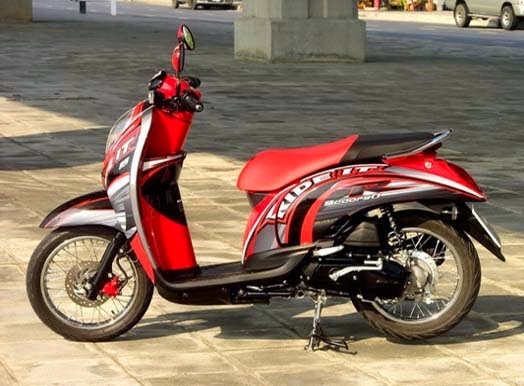  Modifikasi Motor Honda Scoopy Simple Tapi Keren 