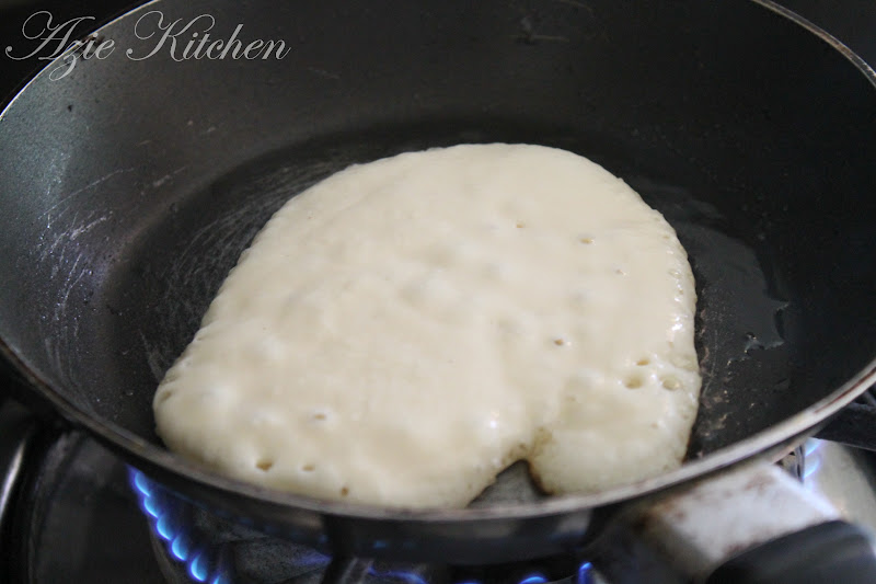 Pancake, Snack Juita dan Aween - Azie Kitchen