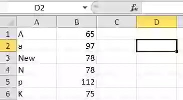 CODE Function in excel in hindi