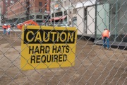 Hard hats required