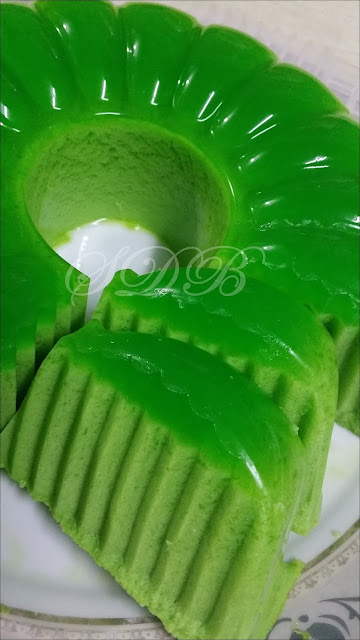 Sajian Dapur Bonda: Agar-agar Pandan Lumut