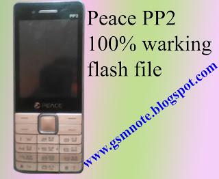Peace PP2 Flash File (Peace PP2 Firmware)
