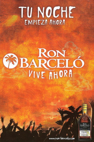 Promoción de Ron Barceló 2012 en La Carbonera de Mieres.