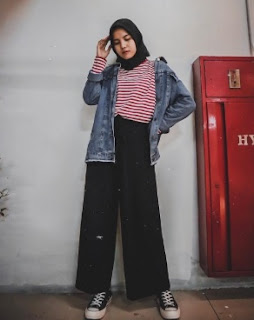 Outfit OOTD Hijabers Terbaru Masa kini 2019