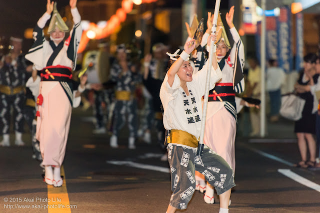 東京天水連 東林間阿波おどりの写真