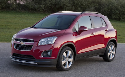 новый кроссовер Chevrolet Tracker 2013