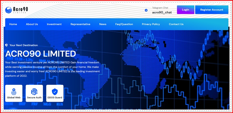 [Мошенники] acro90.com – Отзывы, развод, лохотрон? Мошенническая ловушка ACRO90 LIMITED