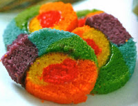  Bolu Gulung Kering Rainbow