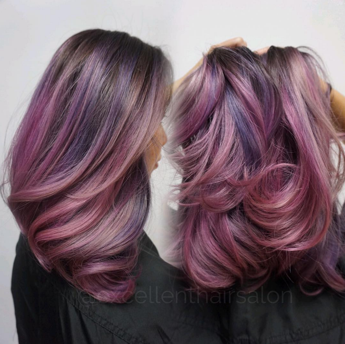 Bounces and Curls Ide Warna  Rambut  Ombre untuk Si keriting