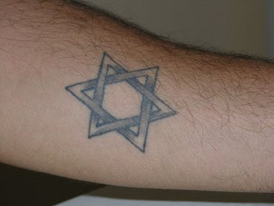 Jewish Star Arm Tattoo