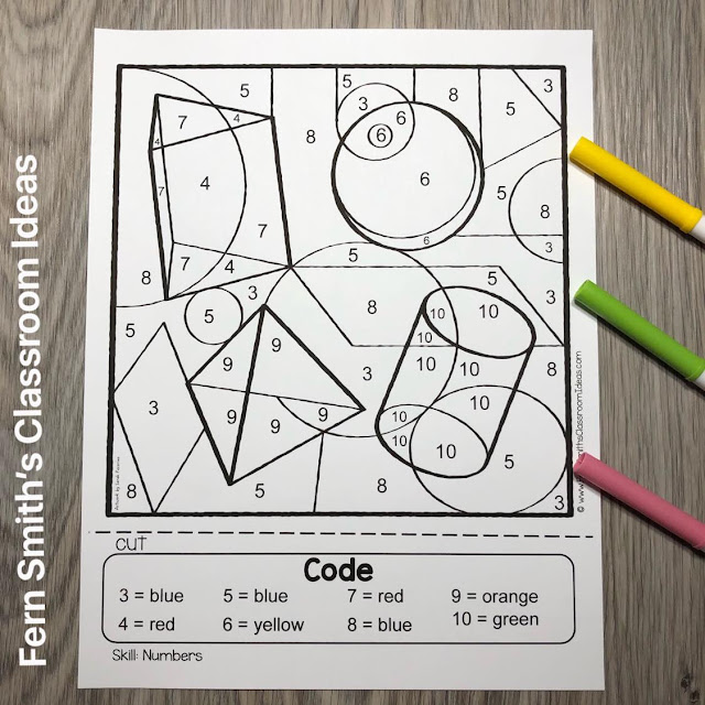 Click Here to Download This Know Your Numbers 1 to 10 Kindergarten Color By Number Printable Worksheets Resource For Your Classroom Today!