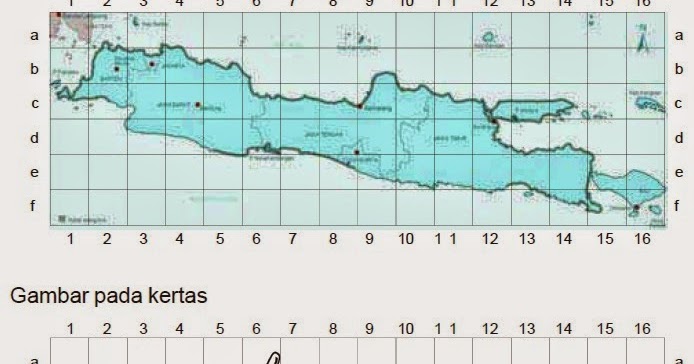Bagaimana Cara Menggambar Peta  yang Paling  Mudah 