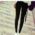 57022 ~ Lace Design Skinny Leggings (RM44)