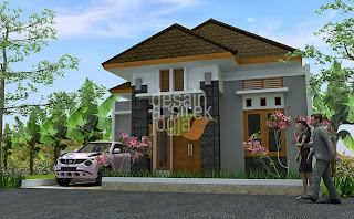 Rumah Mungil Minimalis  karya Desain Arsitek Jogja