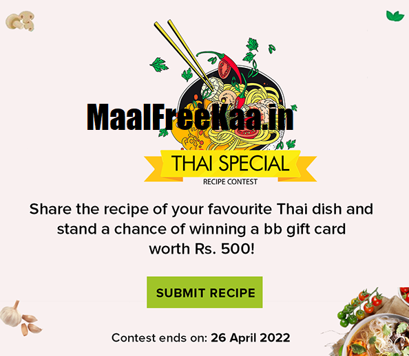 Share your Thai dish and win prizes