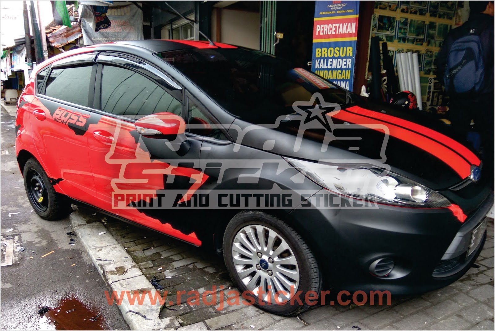 Wrapping Stiker Mobil Ford Wrapping Stiker Jogja Wrapping Stiker Mobil Hemat Radja Sticker