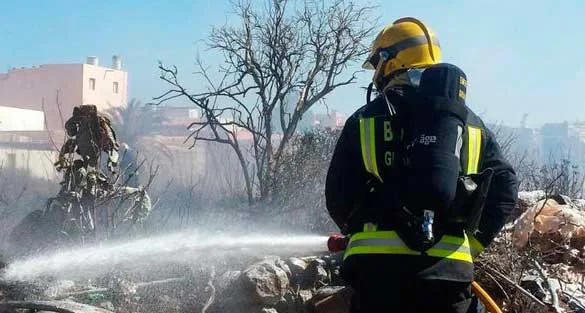 Bomberos Gran Canaria, comunicado sobre incendio Fataga