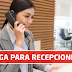 Vaga para Recepcionista - São Luís/Ma.