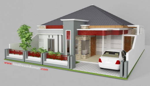 GAMBAR RUMAH SIAP HUNI HASIL PRINTER 3D