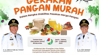 Jelang Ramadan, Pemkab Bulukumba Gelar Pasar Pangan dengan Harga Terjangkau