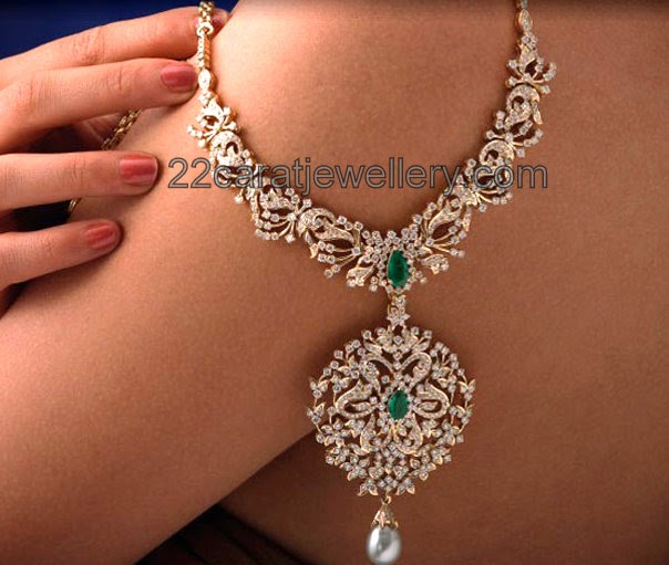 Bezel Set Diamond Solitaire Necklace - Emerald Cut | Diamond Chemistry | USA