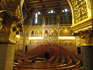 Parlamento Budapest interior