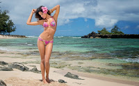 Raica Oliveira in a Sexy Bikini Model Photo Shoot for Bluebeach Swimwear