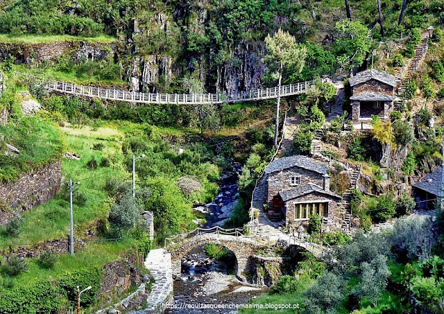 FOZ D'ÉGUA, ARGANIL, SERRA DO AÇOR