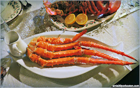 Entrantes de Navidad: King Crab Legs