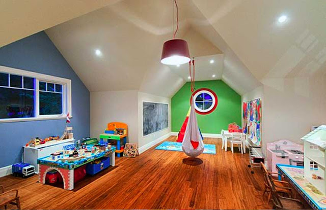 Loft Playroom For Children Ideas