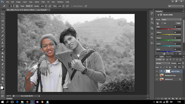 Cara Membuat Efek Selective Color dengan Photoshop CS6