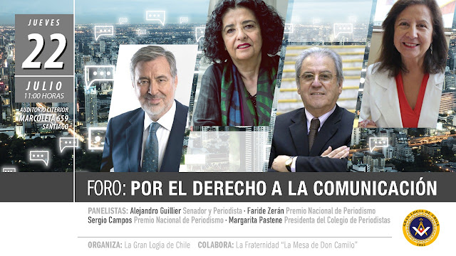 Destacados periodistas debaten sobre el derecho a la comunicación