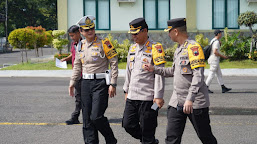   Jelang Mudik, Polda Jateng Cek Keamanan Jalur Lalulintas di Brebes