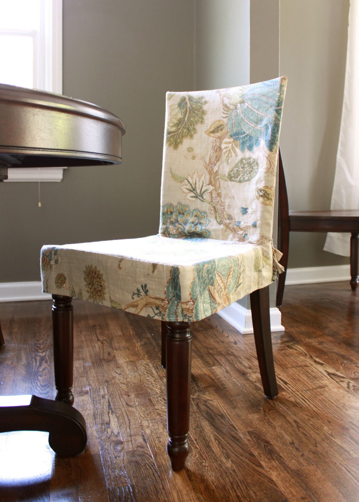 Numbered Street Designs: Dining Chair Slipcover