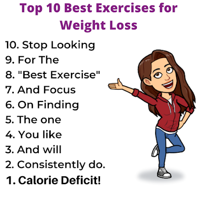What is the best exercise for weight loss?