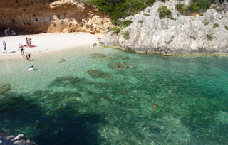 Vromi beach o Porto Vromi, Isla de Zante.