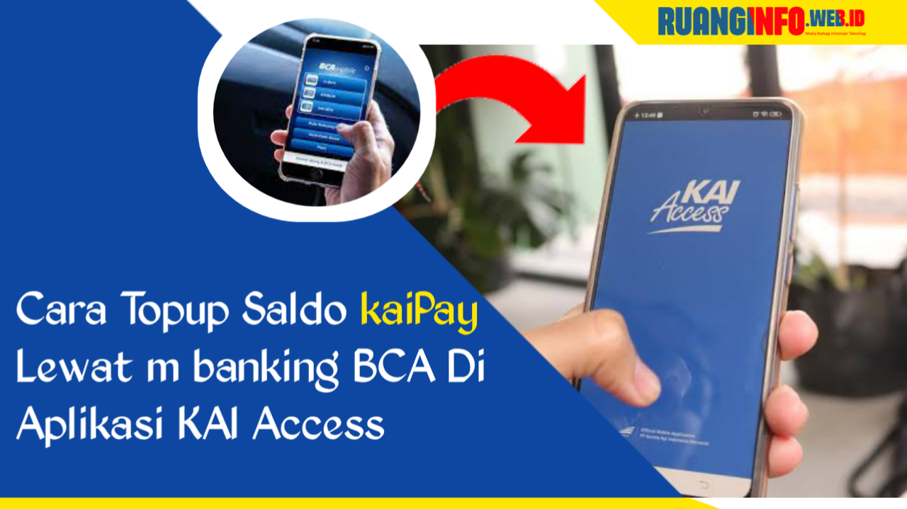 Buka aplikasi KAI Access Lalu pada halaman utama KAI Access klik menu Topup Lalu pilih metode mobile banking Lalu di lanjutkan pilih BCA Lalu silahkan anda salin terlebih dahulu kode virtual acun yang muncul di layar anda