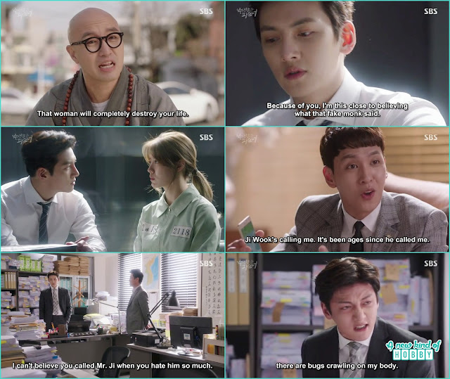  Ji wook ask help from his friend eun hyuk to defend Bong hee - Suspicious Partner: Episode 3 &4 