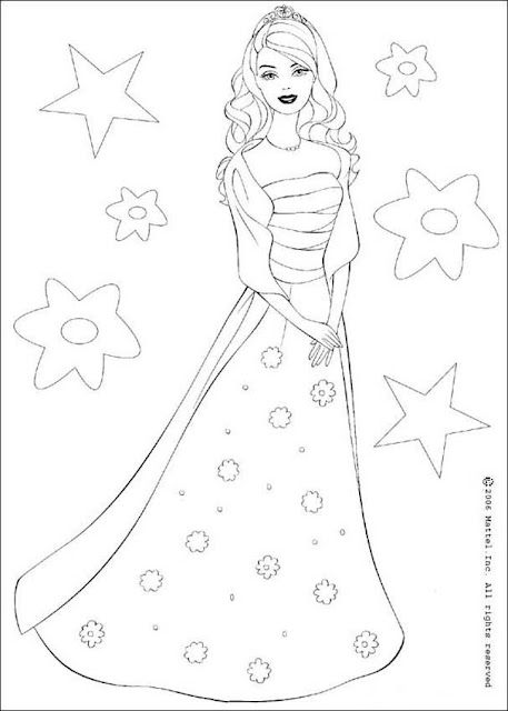 Barbie Coloring Pages To Print