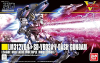 Carátula de la caja del LM312V04+SD-VB03A V-Dash Gundam