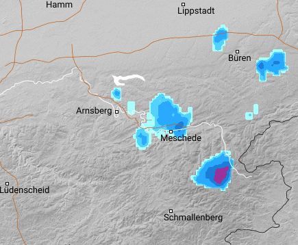 Sauerland wandern Wetter blog wetteronline Wetterradar