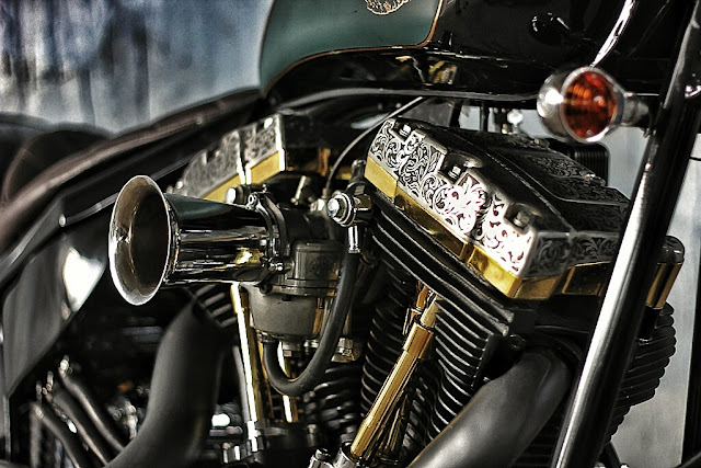 Harley Davidson  By Studio Motor Hell Kustom