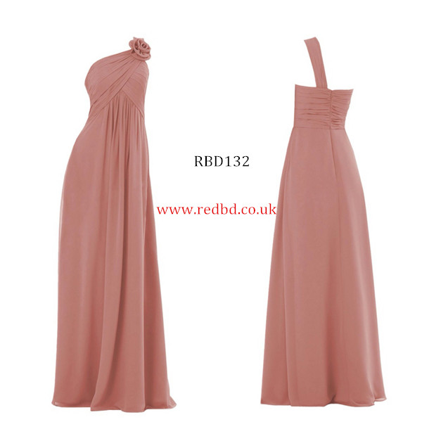 RedBD One Shoulder Maternity Bridesmaid Dress