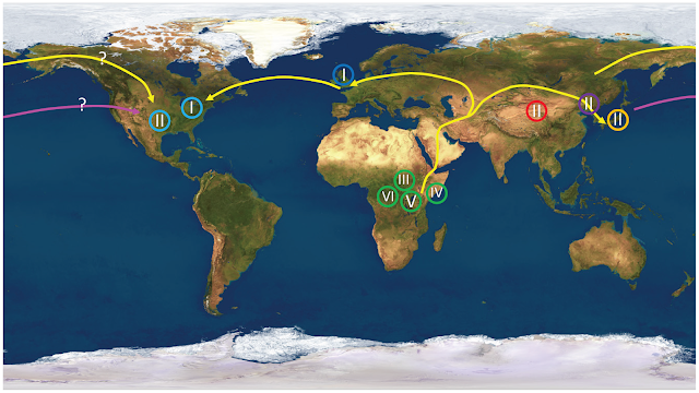 Hitchhiking virus confirms saga of ancient human migration