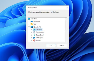 Cartella desktop