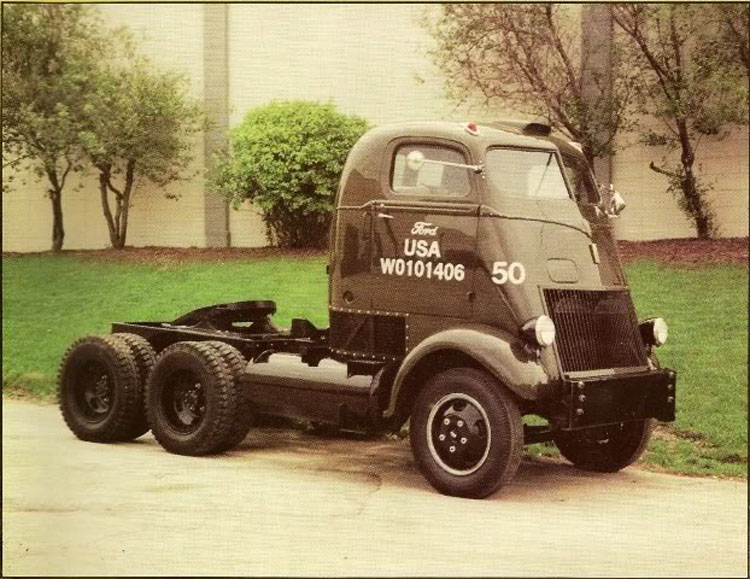 Persistence has paid off in solving the mystic behind this mid 40's FORD COE