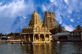 One of the ancient temples of India and the only temple in India where the divine power of holy trinities, Brahma, Vishnu, and Siva is concentrated in a single idol